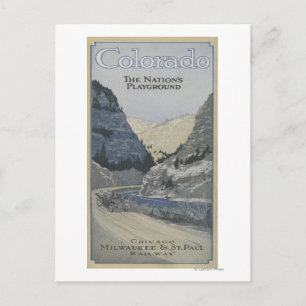 Cartão Postal O Playground da Nação