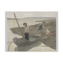 O Pobre Pescador de Puvis de Chavannes