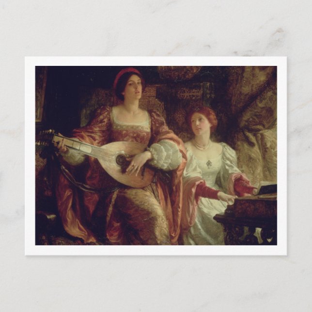 Cartão Postal O poço (óleo na canvas) (Frente)