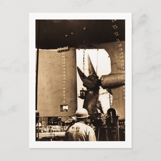 Cartão Postal O poderoso Fitz - Rudder & Prop (Frente)