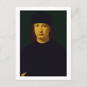 Cartão Postal O Poeta Casio, c.1495-1500 (óleo sobre painel)