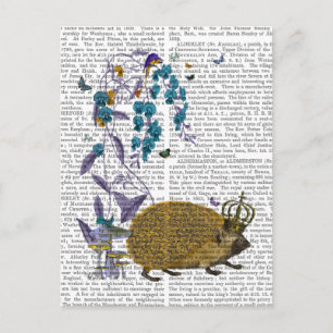 Cartão Postal O porco Ouro