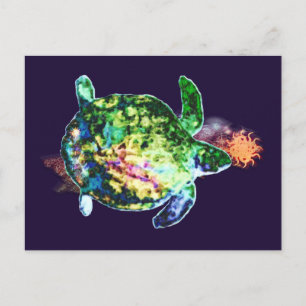 Cartão Postal O Portador de Cor Cósmica