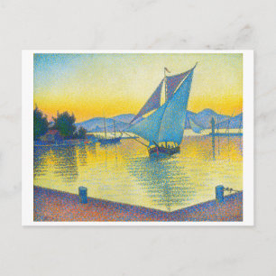 Cartão Postal O Porto ao Pôr do Sol, Signac