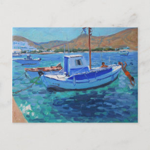 Cartão Postal O porto Tinos 2012