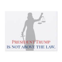 O Presidente Trump não está acima da Justiça