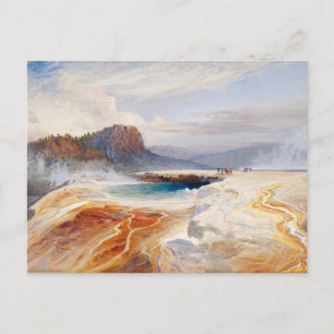 Cartão Postal O Primavera Excelente azul da bacia inferior do Ge