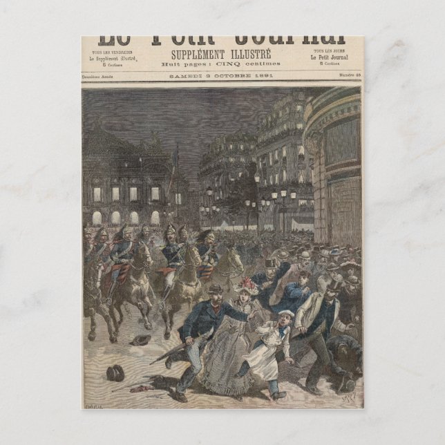 Cartão Postal O primeiro desempenho do "Lohengrin" (Frente)