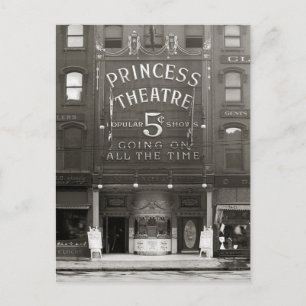 Cartão Postal O Princess Theatre, 1910