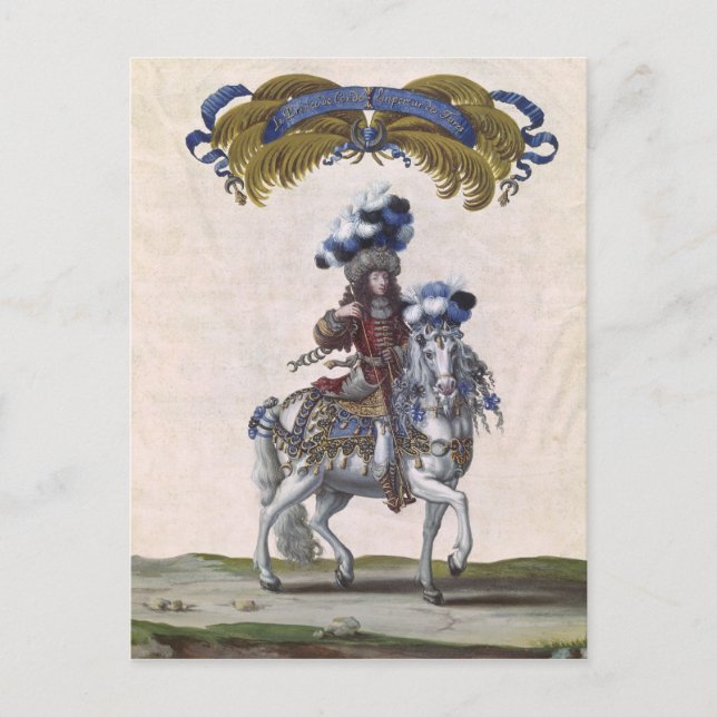 Cartão Postal O Príncipe de Conde (Frente)