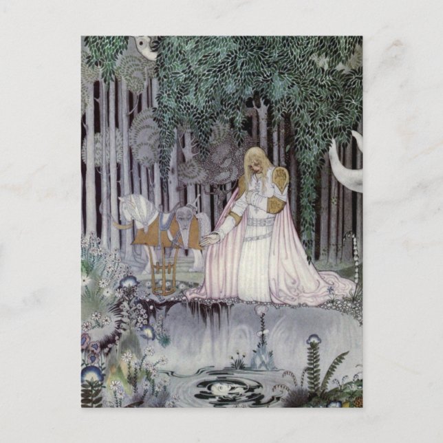 Cartão Postal O Príncipe e a Piscina (Frente)