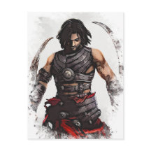 O príncipe guerreiro persa Fantasy Art