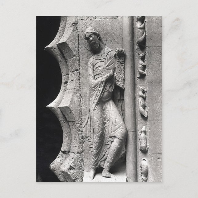 Cartão Postal O profeta Isaiah que solta uma bactéria (Frente)