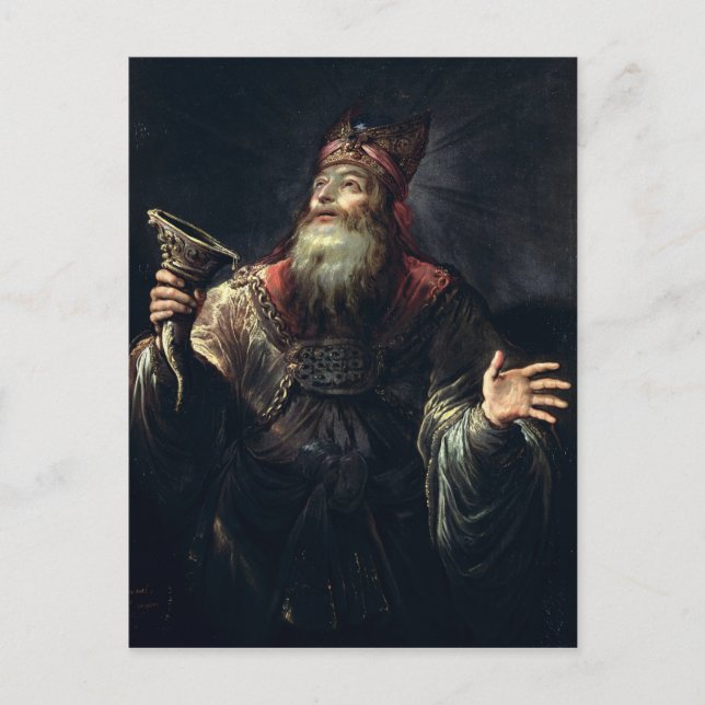 Cartão Postal O profeta Samuel (Frente)