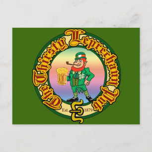 Cartão Postal O Pub do Leprechaun Sedento