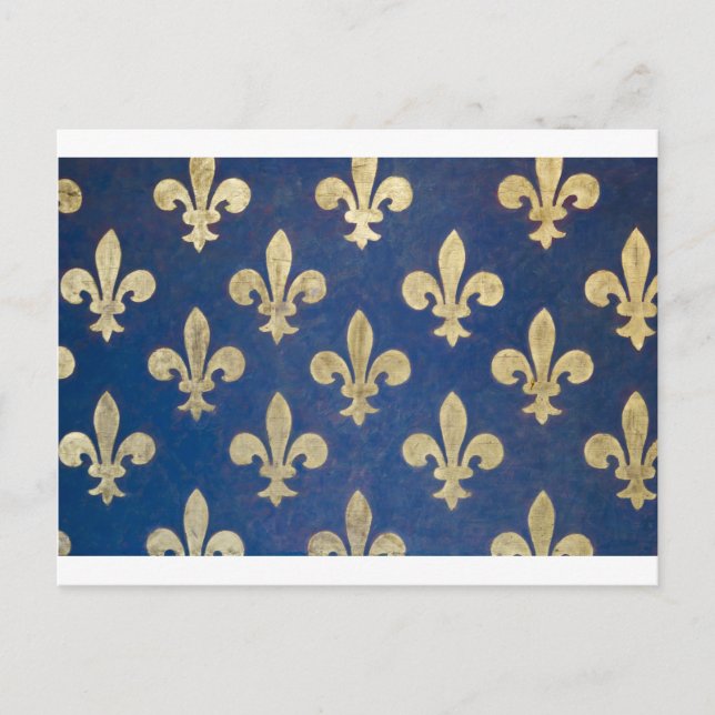 Cartão Postal O pulmão-de-lis ou o pulmão-de-lys (Frente)