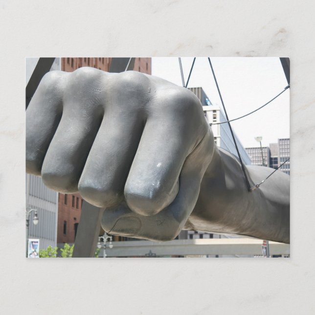 Cartão Postal O Punho (Frente)