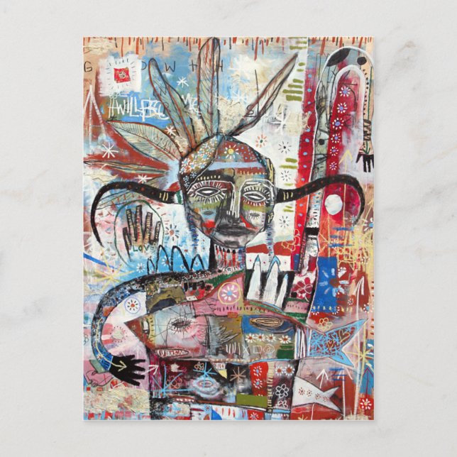 Cartão Postal O Puzzler (Frente)