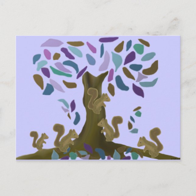 Cartão Postal O Quarto do Esquilo (Frente)