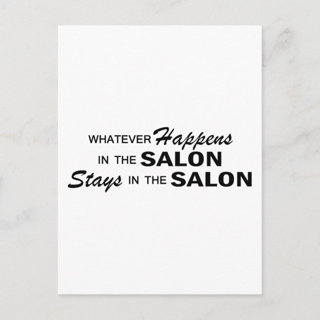 Cartão Postal O que acontecer (Frente)