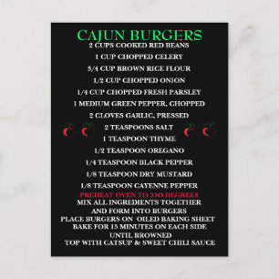 Cartão Postal O que é Cozinhar? Receita - Placa de Posto