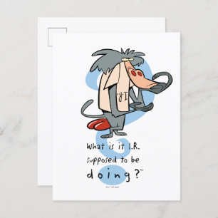 Cartão Postal O que é que eu deveria estar fazendo?™