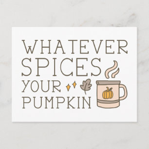 Cartão Postal O Que Espetar Sua Abóbora