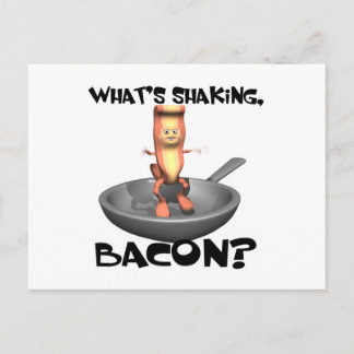 Cartão Postal O Que Está Agitando Bacon