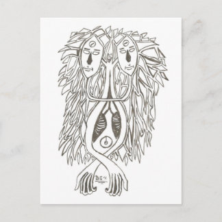 Cartão Postal O QUE ESTÁ NO CORREIO HOJE (Gêmeos)