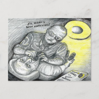 Cartão Postal O que estava acontecendo