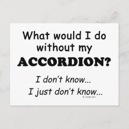 Cartão Postal O que eu faria, Accordion?