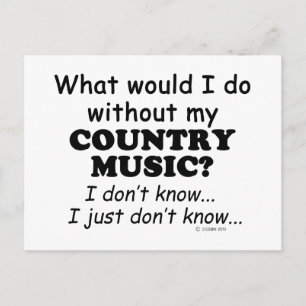 Cartão Postal O Que Eu Faria, Música Country
