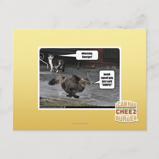 Cartão Postal o que foi, George? (Frente)