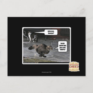 Cartão Postal o que foi, George?