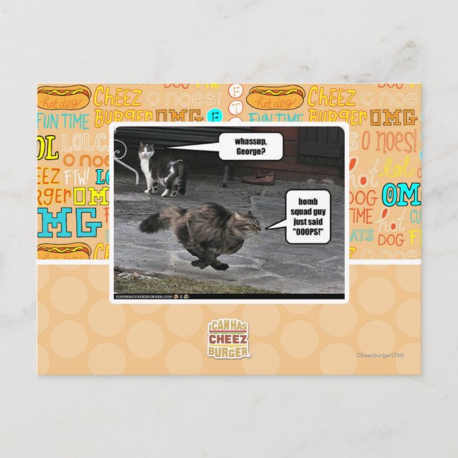 Cartão Postal o que foi, George? (Frente)