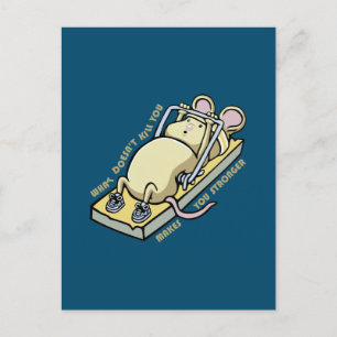 Cartão Postal O que não matar você te torna mais forte