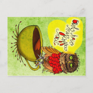 Cartão Postal O que o meu #Café me diz - OWLHAVEMYCOFFEENOW