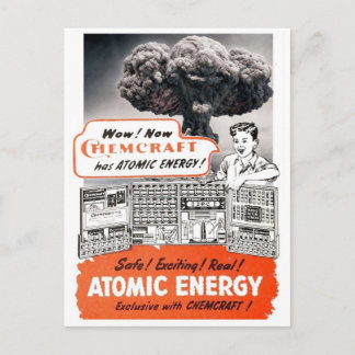 Cartão Postal "O que poderia ser mais seguro?"