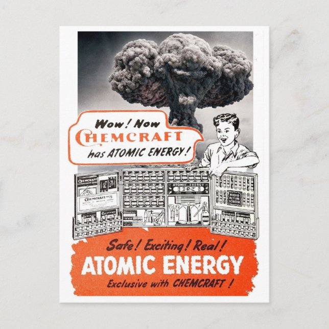 Cartão Postal "O que poderia ser mais seguro?" (Frente)