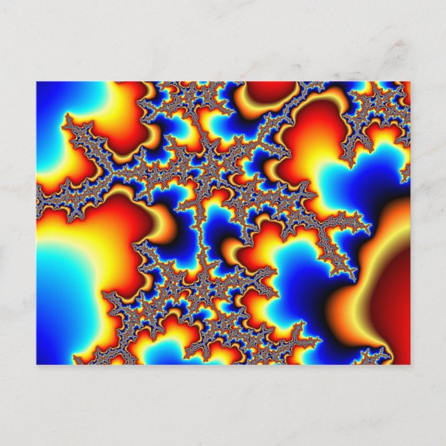 Cartão Postal O que vem depois - Fractal (Frente)