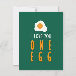 Cartão Postal O quiero un huevo