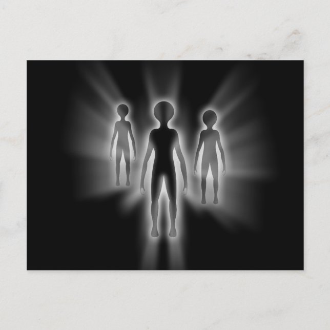 Cartão Postal O Rapto Do Terceiro Tipo (Frente)