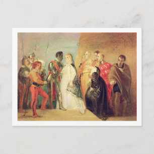 Cartão Postal O regresso de Otelo, Lei II, Cena ii de "Othe