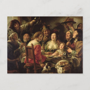 Cartão Postal O Rei Bebe