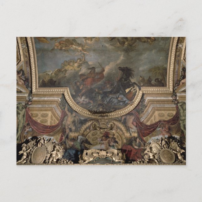 Cartão Postal O Rei Tomando Maestricht em 13 dias (Frente)