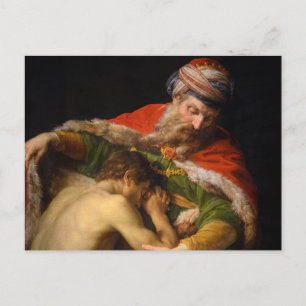 Cartão Postal O Retorno do Filho Pródigo, 1773 por Pompeo Bat