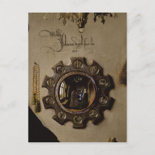 Cartão Postal O retrato de Giovanni Arnolfini