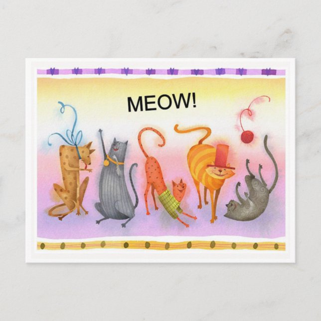 Cartão Postal O rico Gasta Nova Adição À Nossa Casa (Frente)