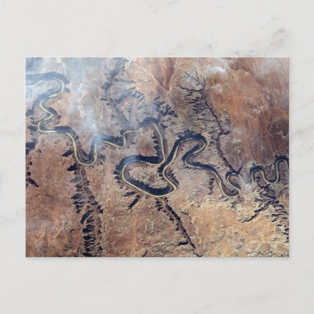 Cartão Postal O Rio Verde E Seus Canyons Tributários Em Utah (Frente)