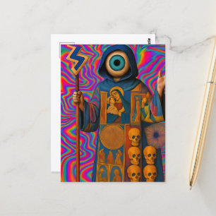 Cartão Postal O Sacerdote Surreal